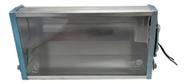 Refletor de aco retangular 60w e-27