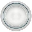 Refletor De Embutir 19cm Com Vidro Fosco E-27 2 Lamp. Max 60w Branco