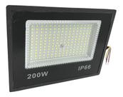 Refletor De Led Holofote 200w Bivolt Frio Ip66 Super Led Smd