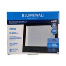 Refletor de Led Play 200W 6500K IP66 Preto Bivolt - Blumenau - 78200600
