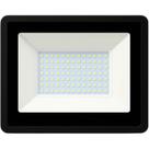 Refletor de led slim 100w 6500k branco frio ip66 biv ctb
