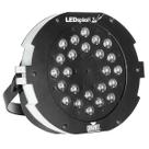 Refletor De Led Slim 24 Leds 1W Rgb Com DMX Strobo Dimmer Bivolt Chauvet LED Splash 2
