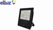 Refletor Elluz De Led Alumínio Luz Fria 6500k 30w 2250 Lúmens Bivolt
