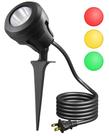 Refletor externo DEWENWILS 120V LED 4.8W 5000K com 3 lentes