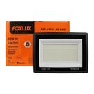 Refletor Foxlux LED 300W, 6,5k, Preto Refletor Foxlux LED 300W, 6,5k, Preto