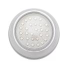 Refletor Hiper Led 15W Inox Azul Frente Baixa Brustec