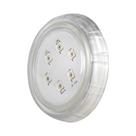 Refletor Hiper LED p/ Piscina Alvenaria 9W Brustec em Policarbonato RGB