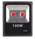 Refletor Holofote LED COB 100w Vermelho - IP66 - Iluminação Eficiente e Econômica