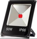 Refletor Holofote LED COB 50w Vermelho - IP66 - Iluminação Eficiente e Econômica