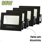 Refletor Holofote Led Slim 50w 6500k Branco Frio Provadagua