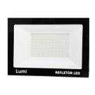 Refletor Holofote Microled 300w Bivolt 6.000k Cor da Carcaça Preta Cor Da Luz Branco Frio