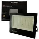 Refletor Holofote Slim 150w Branco Frio 6500K IP66 Bivolt