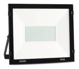 Refletor Holofote Ultra Thin Microled 500w 6500k Ip66