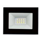 Refletor Led 10W 6500K 1000Lm Preto Ip66 Bivolt Rajix