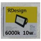 Refletor Led 10w 6500k Rdesign