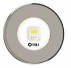 Refletor Led 10W Inox 316 Slim RGB Premium para Iluminação de Piscina - Tholz