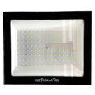 Refletor Led 150W 6500K 15000Lm Preto Ip66 Bivolt Eletrorastro