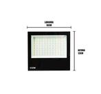 Refletor Led 150w Branco Frio Holofote Luz Fria Bivolt Refletor Led 150w Branco Frio Holofote Luz Fria Bivolt