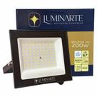 Refletor Led 200w Holofote Branco Frio 6500k IP67 Bivolt Luminarte Refletor Led 200w Holofote Branco Frio 6500k IP67 Bivolt Luminarte