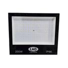Refletor Led 200w Holofote Branco Frio Slim L&D 1399
