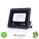 Refletor Led 20W IP66 Branco frio Blue Iluminação