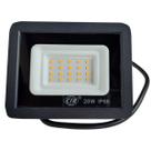 Refletor Led 20w Prova Dágua Ip66 Holofote Branco Frio