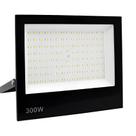 Refletor Led 300w Holofote Bivolt Forte Luz Branco Frio Preto Branco