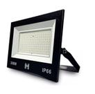 Refletor LED 300w Holofote Prova d'água Frio - Branco Frio