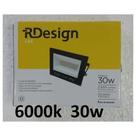 Refletor Led 30w 6500k Rdesign