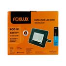 Refletor Led 400W Preto 6500 Foxlux Bivolt