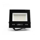 Refletor Led 50W 6500K Branco Frio a Prova Dagua Led Bee Bivolt