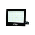 Refletor LED 50W Bivolt 6500K Preto IP66 - Cetilux