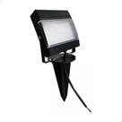 Refletor Led 7,5w Espeto Jardim Holofote Bivolt Branco Frio