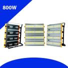 Refletor Led 800W Linear Duplo Branco Frio Prova d Agua IP68
