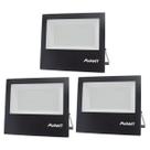 Refletor Led Avant 150W 6500k Bivolt Preto 3 Unidades