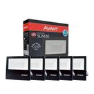 Refletor Led Avant 30W 3000K Bivolt Preto 5 Unidades Refletor Led Avant 30W 3000K Bivolt Preto 5 Unidades