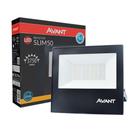 Refletor Led Avant 50W 3000K Bivolt Preto