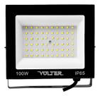 Refletor Led Externo Ip65 100w Biv 6500k Volter Preto Refletor Led Externo Ip65 100w Biv 6500k Volter Preto