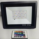 Refletor Led Holofote 50w Bivolt 80% Rgb Colorido C/ Controle