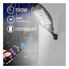 Refletor LED Holofote Solar 70W Prova Dágua Iluminação Externa Sensor de Movimento Controle Remoto Refletor LED Holofote Solar 70W Prova Dágua Iluminação Externa Sensor de Movimento Controle Remoto