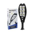 Refletor LED Holofote Solar 70W Prova Dágua Iluminação Externa Sensor de Movimento Controle Remoto