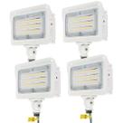 Refletor LED Kadision 50W 3CCT com sensor crepuscular IP65, kit com 4 unidades Refletor LED Kadision 50W 3CCT com sensor crepuscular IP65, kit com 4 unidades