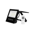 Refletor LED Play Solar 30W Alumínio IP65 6.500K Preto