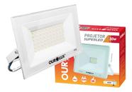 Refletor Led Pro Branco 30W Bivolt Branco Frio 6500K Refletor Led Pro Branco 30W Bivolt Branco Frio 6500K