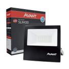 Refletor Led Slim 30w IP65 6500k Bivolt - Avant