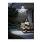 Refletor LED Slim 50W 3000K Preto: Luz Aconchegante Área Ext
