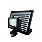 Refletor Led Taschibra Placa Solar+Sensor Presença Prime 02 IP44 Preto