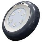 Refletor luminária led piscina rgb colorido 9w - brustec
