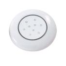 Refletor Para Piscinas Luminaria Led Smd Abs Branco Led 9w