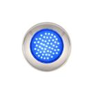Refletor Power Led 9W Inox Azul Rosca Brustec Refletor Power Led 9W Inox Azul Rosca Brustec